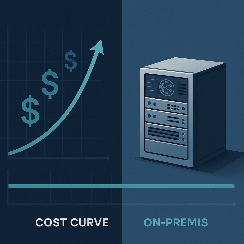 The Economics of AI Scale: Why Fixed-Cost Hardware Beats Per-Token Pricing for Heavy AI Usage